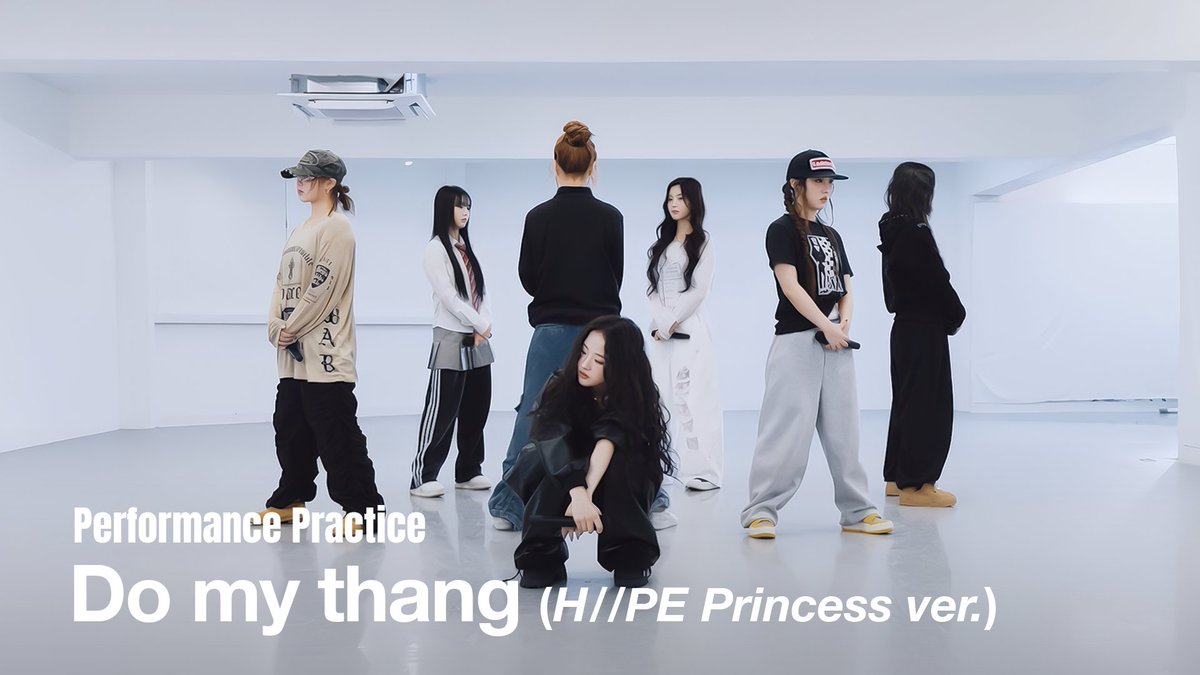 hiipe_princess's tweet photo. Do my thang (H//PE Princess Ver.) - Performance Practice

🔗https://t.co/Ct7uftAlez

#HIIPE_Princess #하입프린세스 #ハイププリンセス #HIIPE_P #하이피 #ハイピー
#COCO #YSY #YUJU #DOI #RINO #NIKO #SUJIN https://t.co/vpWxgNEeIU