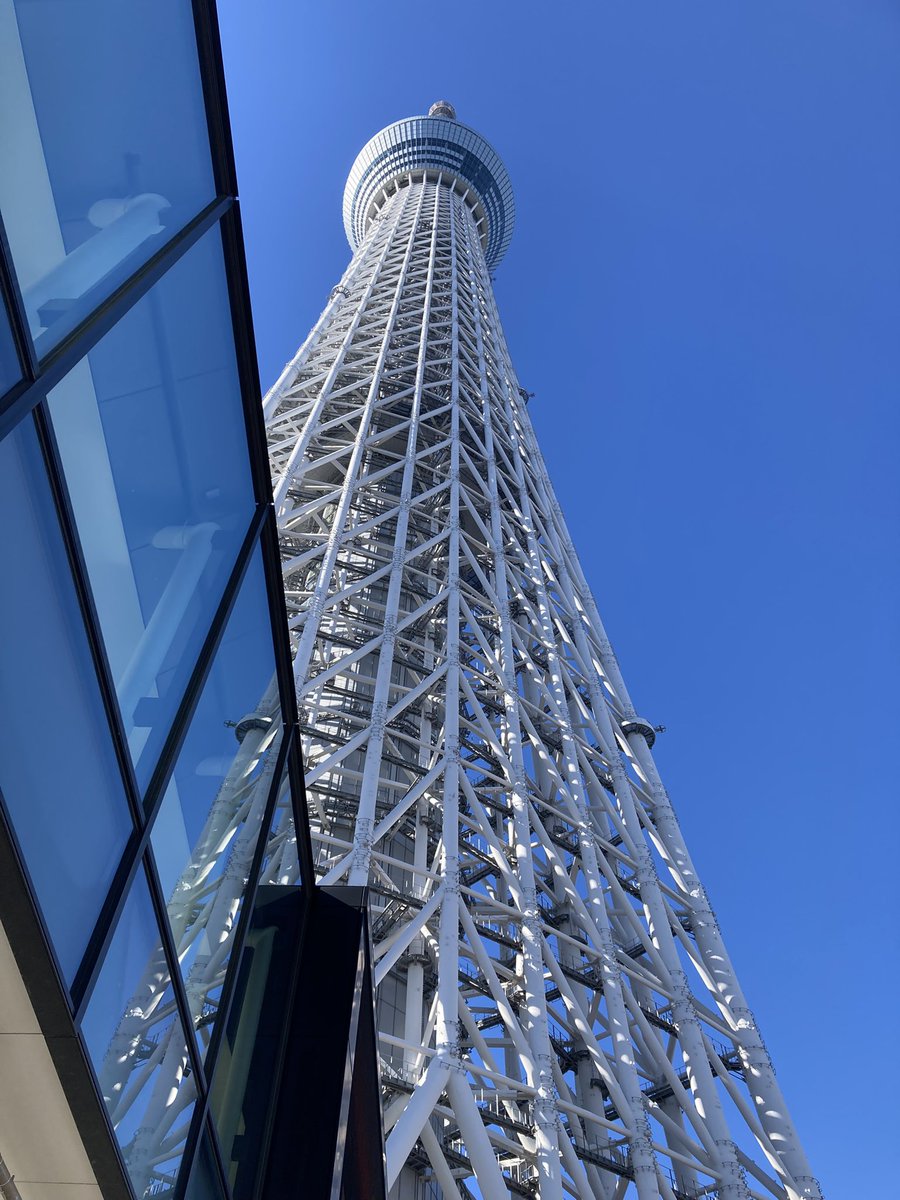 今まで見たなかで1番高い建物だわこれ！