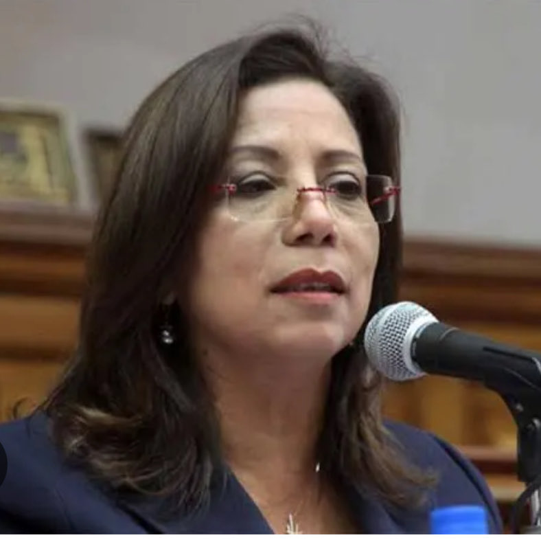 Ella es Tania Díaz, miembro del narcorégimen de Venezuela. Antes de que Delcy negociara la captura de Maduro, <a href="/taniapsuv/">Tania Valentina Díaz</a> atacaba a los 🇺🇸 con la misma retórica.

Díaz es una terrorista que comete una grave delito al negar el robo de las elecciones en 🇻🇪. Lo hace porque su esposo,