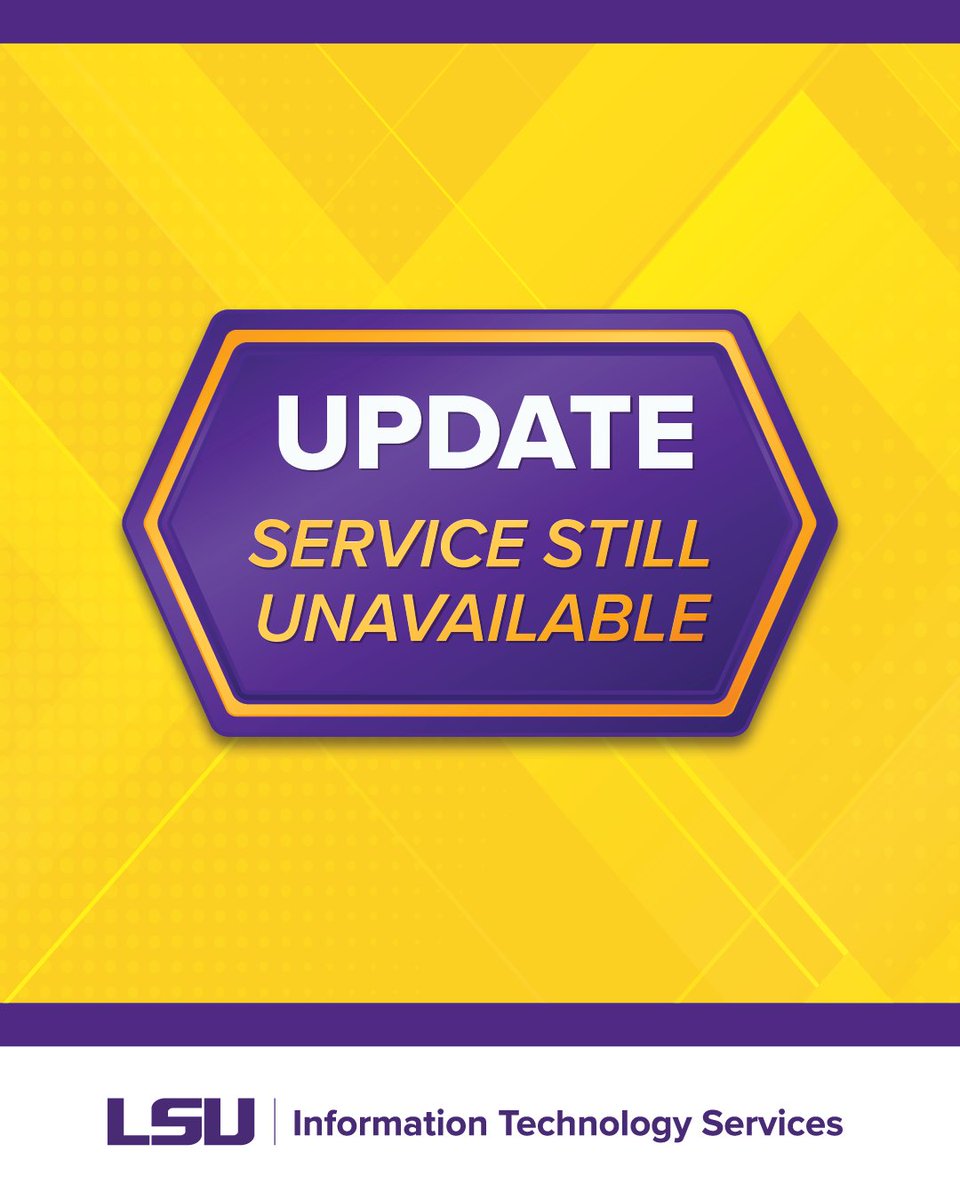 LSU IT Services tweet media