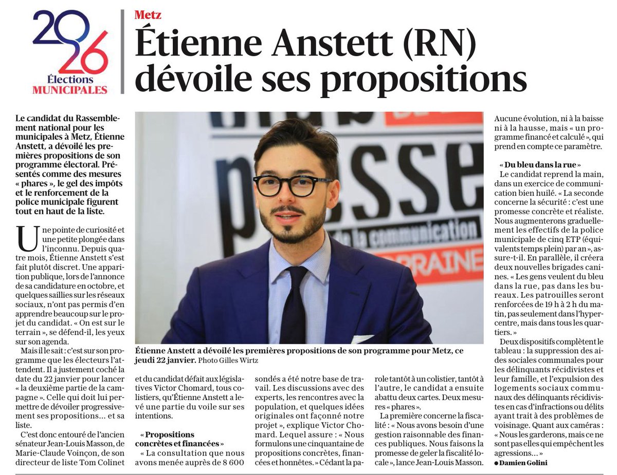 Metz a besoin de changement. 
Bravo à <a href="/etienne_anstett/">Etienne Anstett</a> et toute son équipe pour incarner ce renouveau.