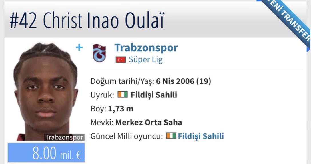 Ben hayatım boyunca ilk kez henüz 12 maç oynamış bir oyuncuya 30 40 milyon Euro teklif hazırlığı olduğunu gördüm. Oyuncu iyi olabilir X2 de yapabilir ancak bana yine de mantıklı gelmiyor