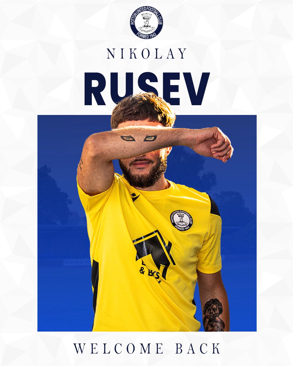 𝐖𝐄𝐋𝐂𝐎𝐌𝐄 𝐁𝐀𝐂𝐊 𝐍𝐈𝐊𝐎 💙

Rusev, the centre forward, has resigned for the 𝐑𝐨𝐲𝐚𝐥𝐬! Straight back to work 💪 

Glad to have you back, Niko!

#UpTheRoyals