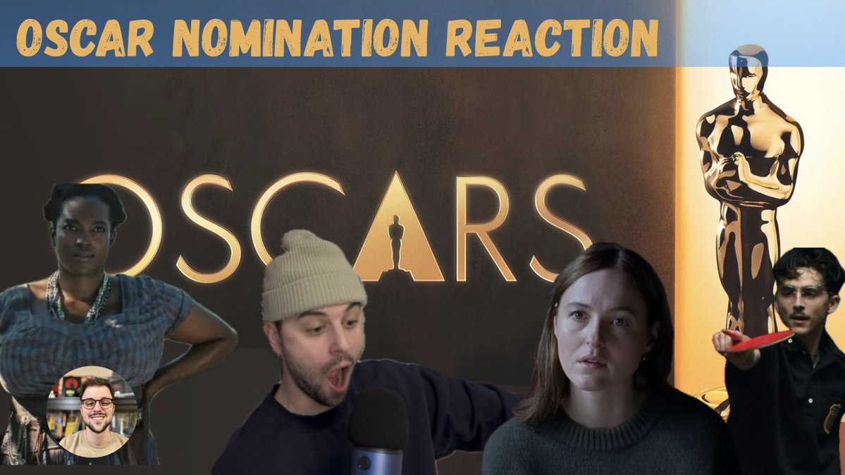 NikkoCaruso's tweet image. it was early, but we persisted!

my reaction to the #Oscars2026 nominations! 

one heck of an #Oscar morning!

youtu.be/_88MDcP-Pec?si…