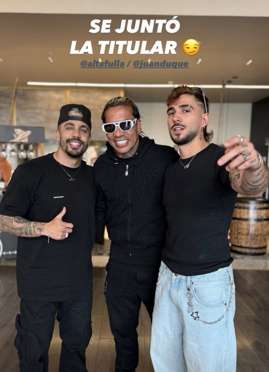 Cuando el talento se junta, pasan cosas grandes.🖤🔥🔥 <a href="/altafullaa/">Altafulla</a>