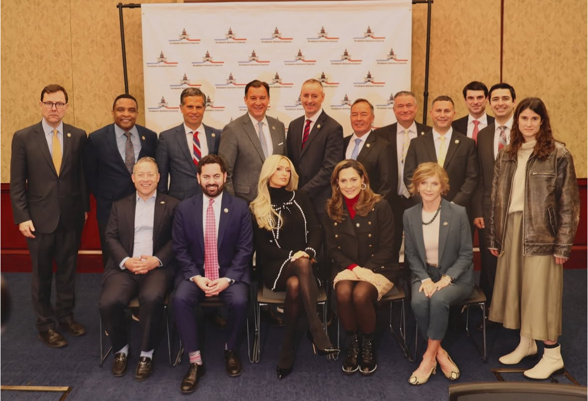 RepMikeLawler's tweet image. We were proud to welcome @ParisHilton to the @ProbSolveCaucus as she advocated for the bipartisan DEFIANCE Act—legislation that empowers victims of non-consensual sexual deepfakes to hold perpetrators accountable. Thank you Paris for using your voice to stand up for victims and…