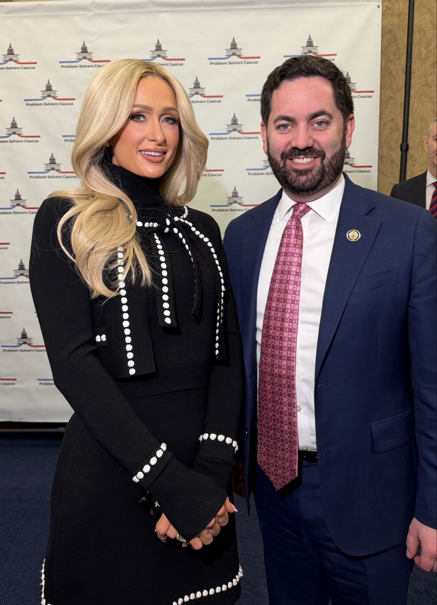RepMikeLawler's tweet image. We were proud to welcome @ParisHilton to the @ProbSolveCaucus as she advocated for the bipartisan DEFIANCE Act—legislation that empowers victims of non-consensual sexual deepfakes to hold perpetrators accountable. Thank you Paris for using your voice to stand up for victims and…