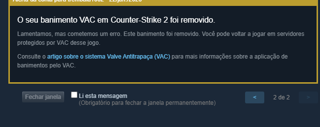Lili cantou, tks <a href="/CounterStrike/">CS2</a> <a href="/valvesoftware/">Valve</a>