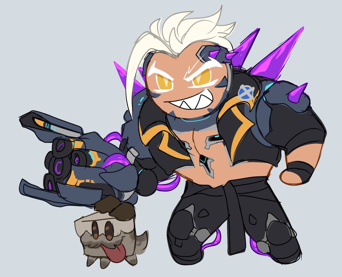 leioii's tweet image. so when is the collab 

#crk #overwatch2 #hazard