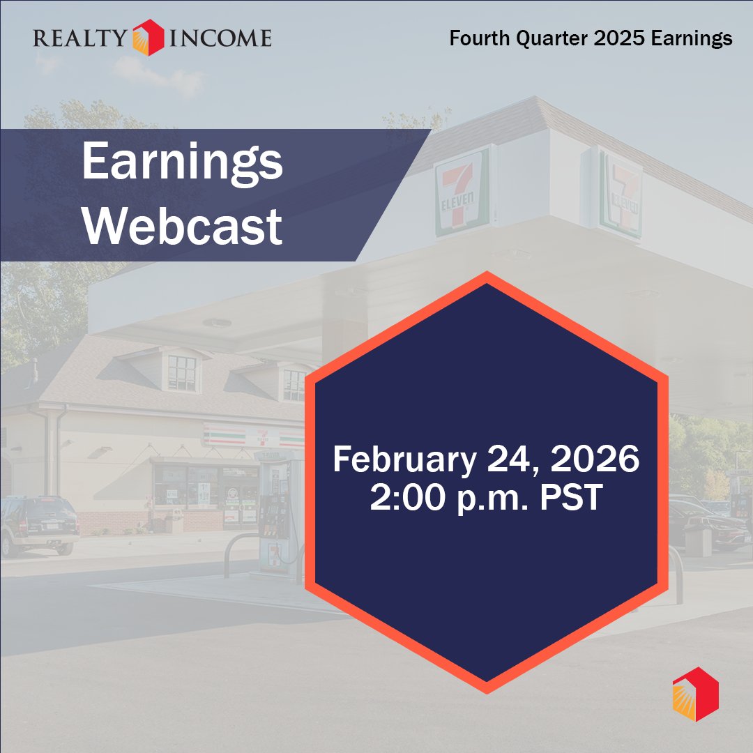 Realty Income tweet media