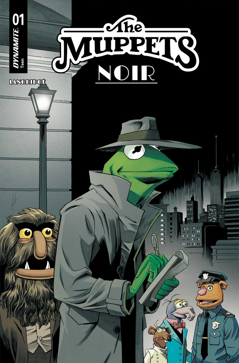 DynamiteComics's tweet photo. Monday is the Final Order Cutoff for Muppets Noir #1 from Roger Langridge. Look for the covers by Langridge and Declan Shalvey. Also available in Virgin, B&amp;W, blank cover and blind bag.
#muppets #rogerlangridge #declanshalvey
https://t.co/xR1e47912q https://t.co/B1lqXytNA1