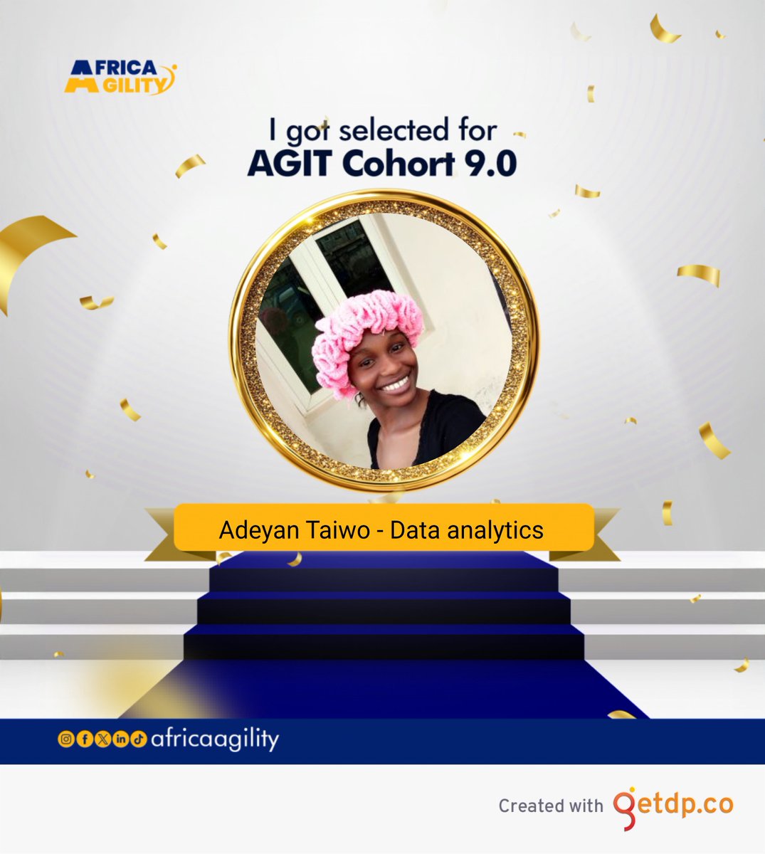 OlamideTai15352's tweet photo. #GirlsInTech9
@Africaagility https://t.co/bQi2wpW3bH