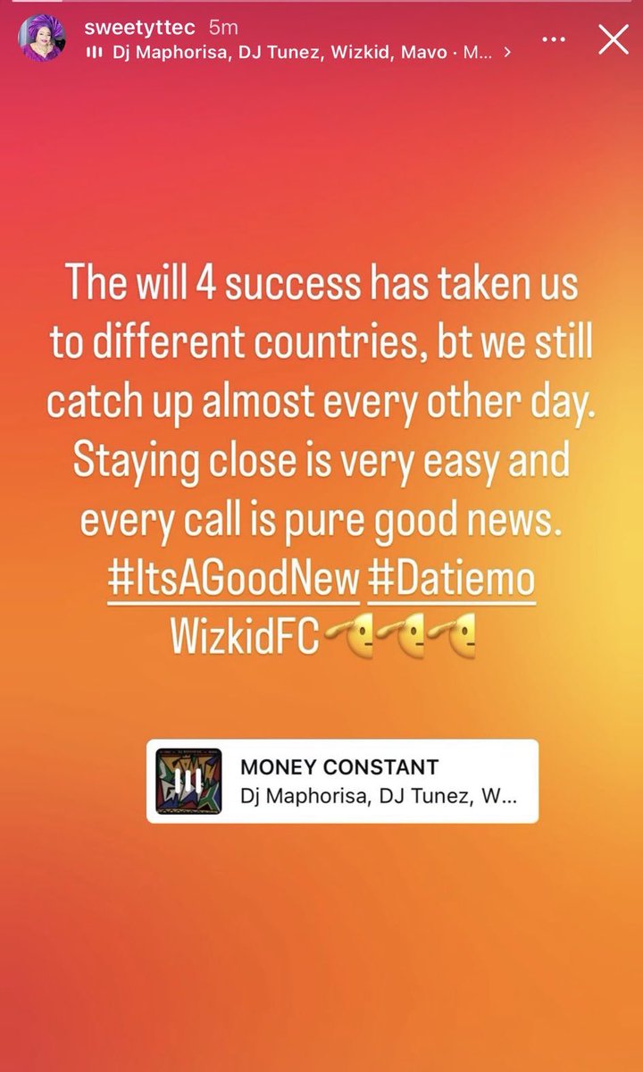 Olamide0fficial's tweet image. Wizkid’s sister via IG 😍❤️