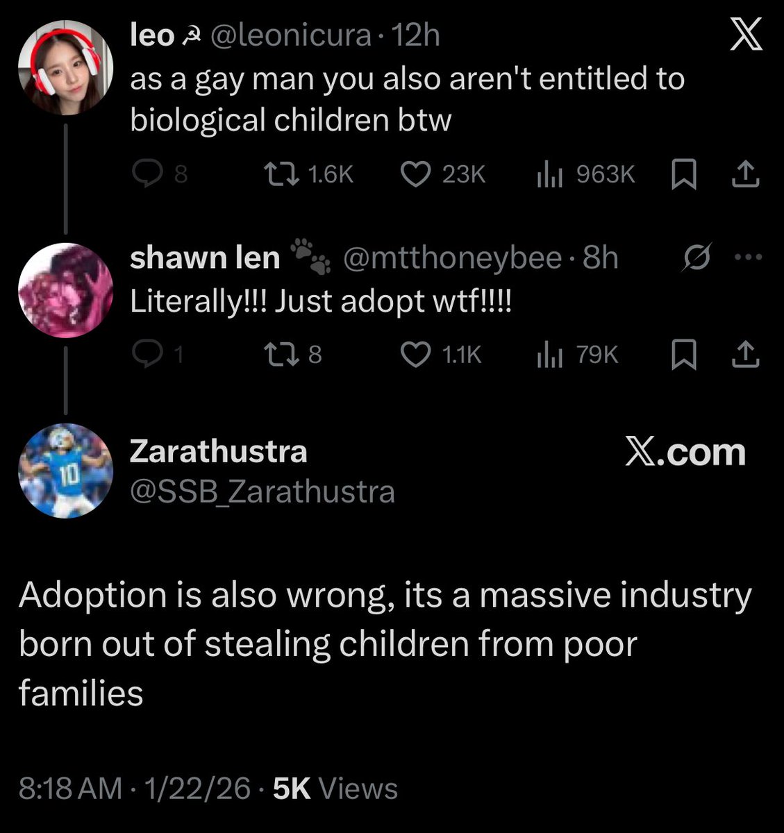 “Gay men should never be able to raise children in any way, shape, or form” but make it sound woke! ☺️