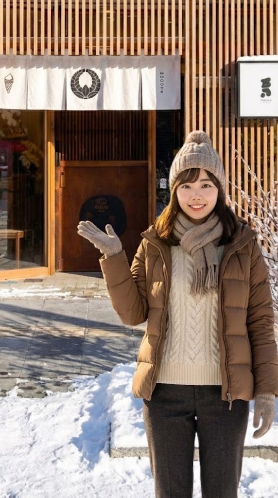 roud_trip's tweet photo. 美咲のインスタグラム投稿（2026年1月21日分）に合わせた、サムネイル用テキストです。

【サムネ用キャッチコピー】（10字以内） 12月OPEN新店

【見出し】（15字以内） モダン空間で頂く焼き餅お汁粉 https://t.co/4ajmLiqxty
