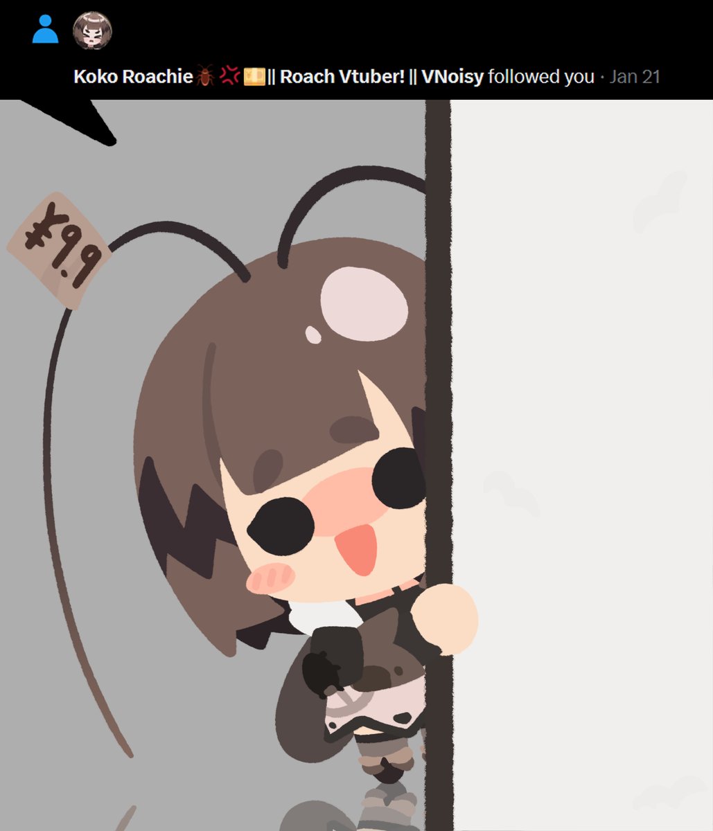 NFlipnote's tweet photo. i saw a little roachie on my notifs ! thanks you so much >< #RoachieArt
@KokoRoachie https://t.co/rFeefIyfNC