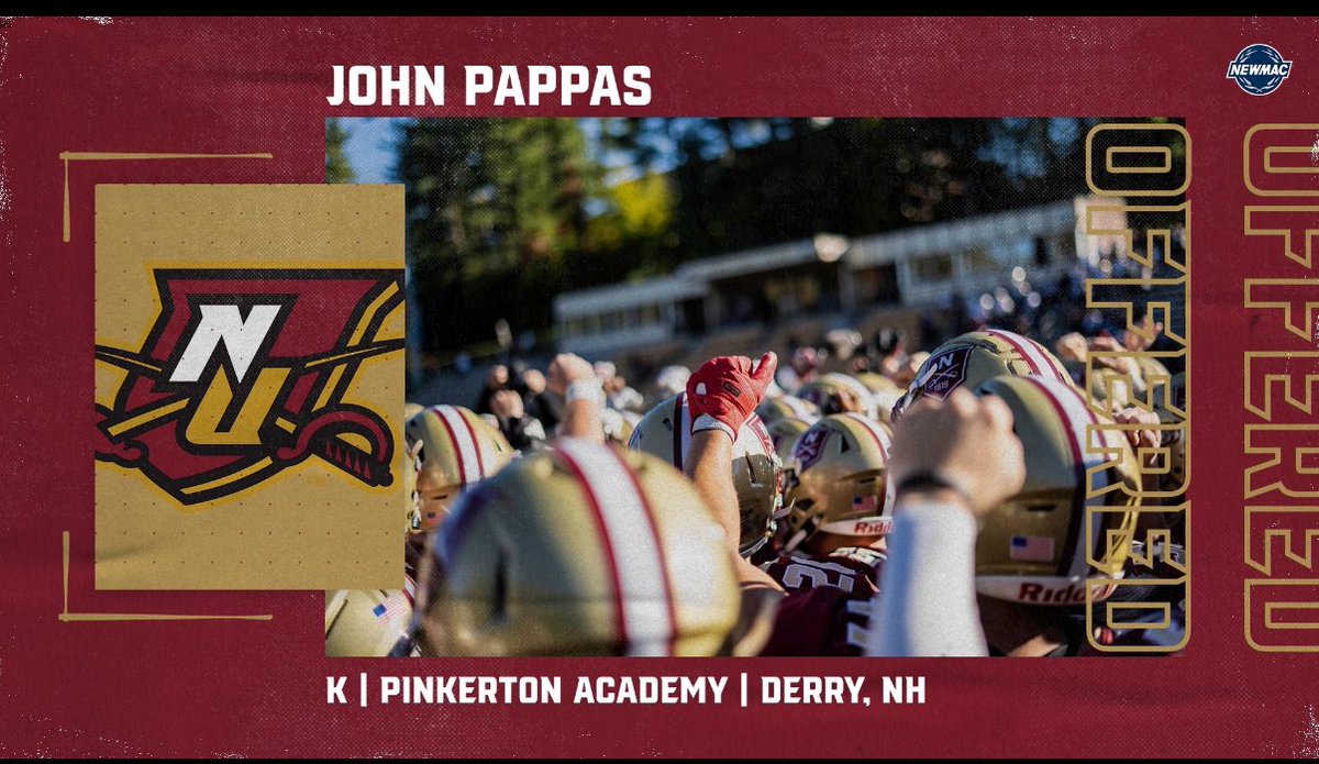 JohnnyPappas28's tweet photo. Beyond blessed to have received my first official offer from @CoachPJ_Arcuri at the University of Norwich! Super grateful for this opportunity! @NorwichFB @CoachLenson https://t.co/AEh1FaPll7
