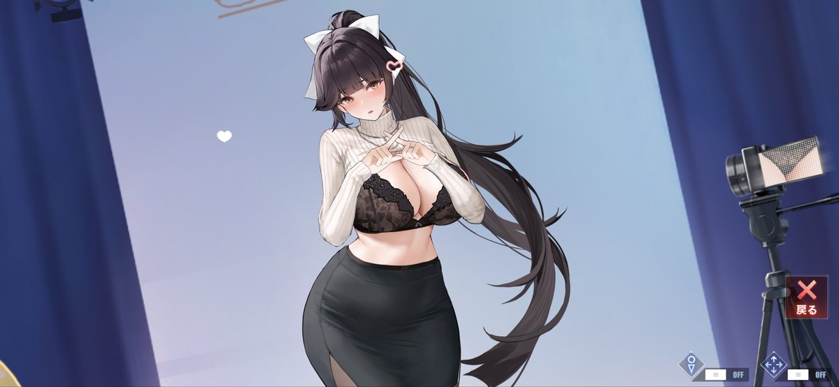 うぅ…かわいいしお顔きれい… 