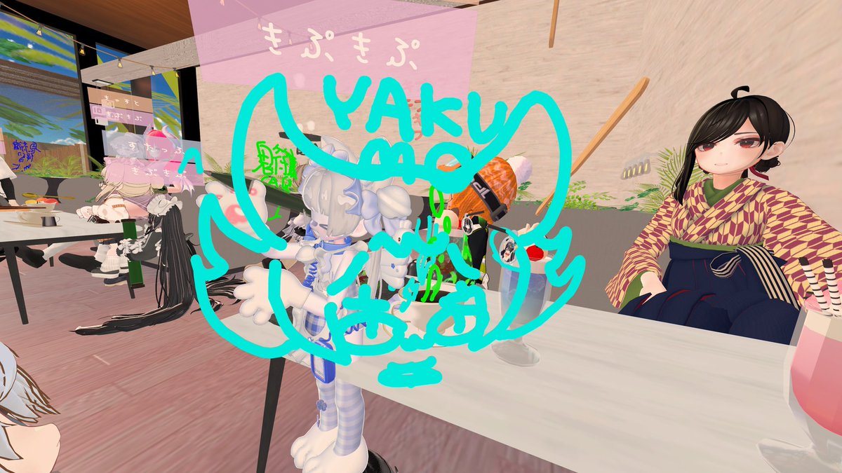 yukari963Yakumo's tweet photo. #きゅーきぷ
きぷきぷふぇるめっちゃかわいかった、見てるだけで癒されました！
店員さんにリコリネを書いていただきました、凄く上手！鏡文字ってどうやって書くんですか？？？？
また行きたいと思います〜！ありがとうございました！！！ https://t.co/xEjFRZSzgO