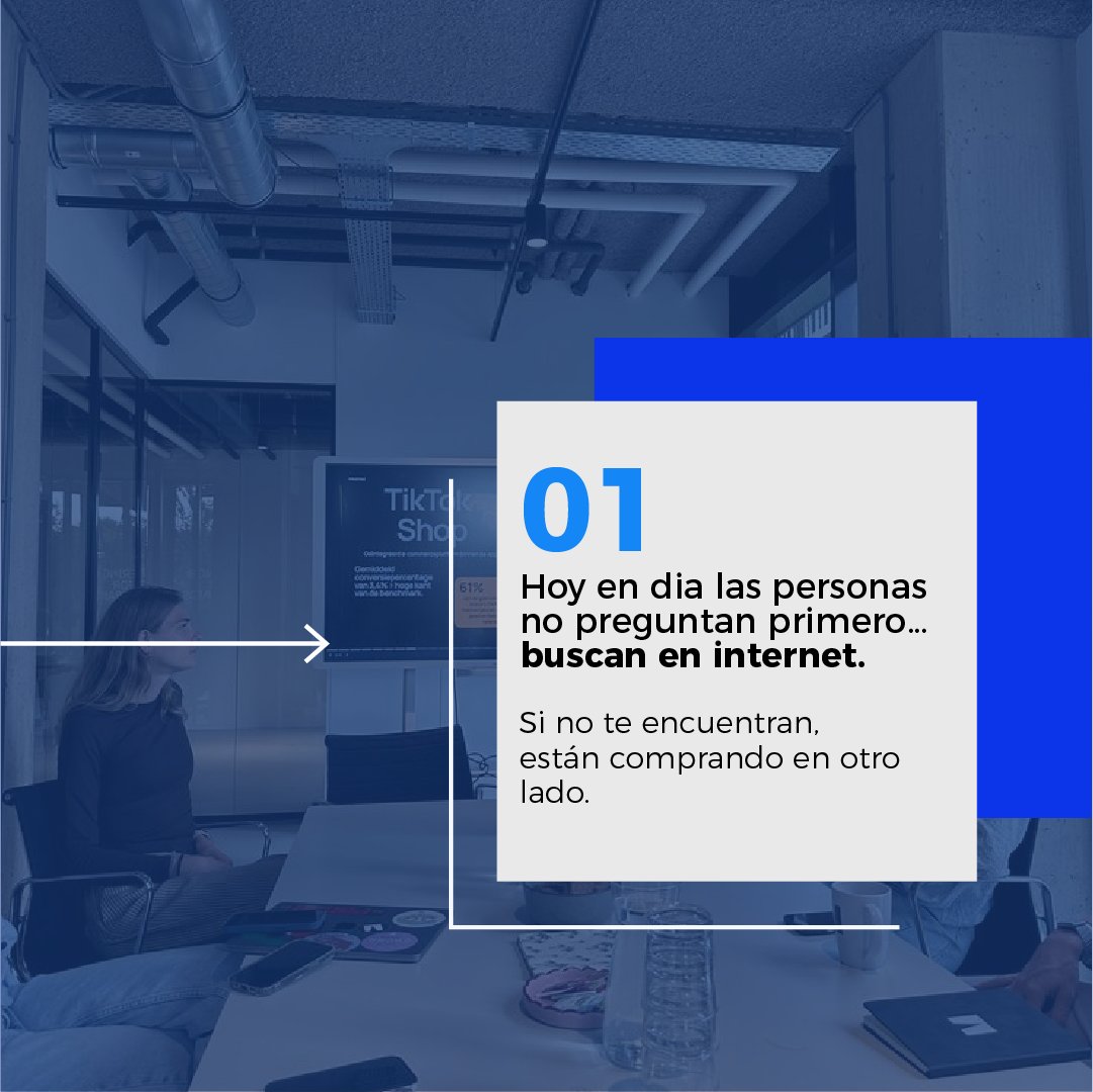 colombiastudio's tweet photo. 📲 Hoy tus clientes no preguntan, buscan. 

Buscan en Google, en Instagram y en redes sociales 🔍

Tener una buena presencia digital te permite: 
✨Generar confianza
✨Atraer clientes correctos
✨Vender incluso cuando no estás conectado https://t.co/JmXfMBhUS9