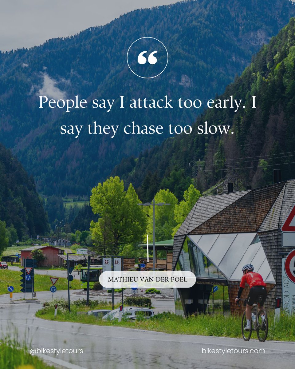 bikestyletours's tweet photo. 🚴 Friday Spin of Wisdom 
A little cycling humour to roll you into the weekend.
Because the legs might burn, but the laughs are always free.

—
#FridayFunny #CyclingHumour #CyclistsLife #BikeJokes #WeekendRideVibes #RoadCycling #PelotonLaughs #RideWithBikestyle https://t.co/SJBqfQ1fdX
