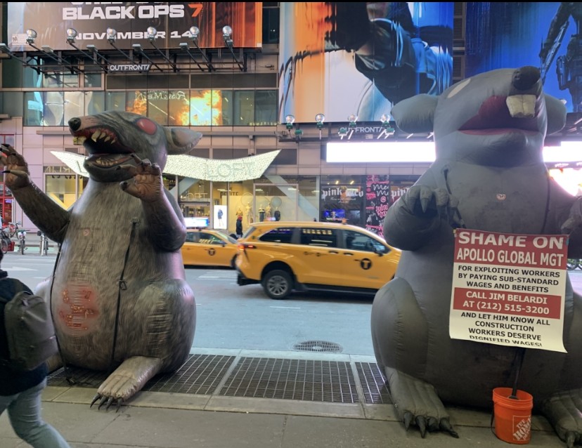 We thank the Members who stood with our Officers to kick off our latest picketing campaign - your involvement sets the tone. Plumbers Local 1 launches our weekly CALL TO ACTION every Wednesday at 7AM at 5 Times Square. Support Local 1 and the Building Trades.