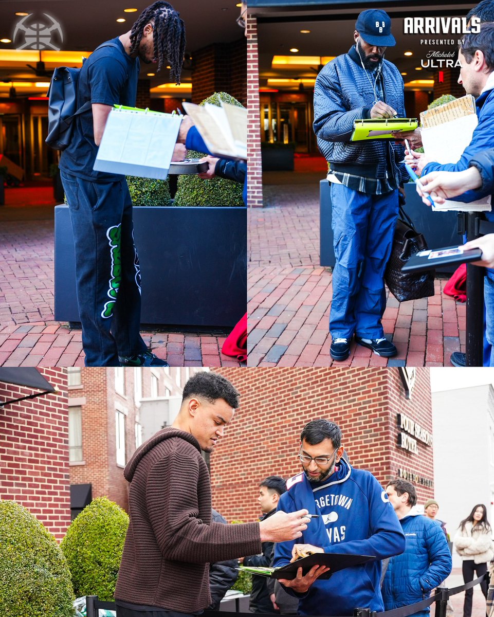 Quick signatures ✍️
#UltraCourtside