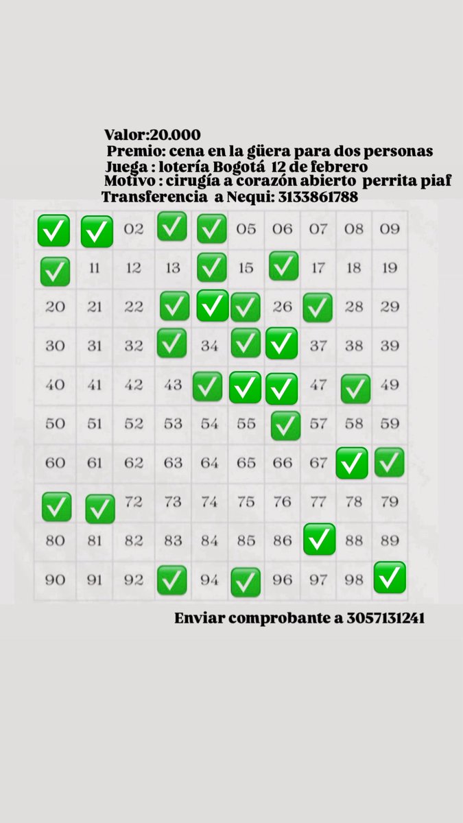 Les cuento que estoy haciendo esta rifa para pagar la cirugía de una perrita que rescaté y tiene un soplo en el corazón. Por aquí les dejo los datos para que nos ayuden. Si no pueden comprar, a difundir