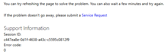 MrJeffHoward's tweet photo. @MSFT365Status msft365status, your status portal doesn't load! How about in your post mortem you discuss creating a status portal that isn't dependent on the same infrastructure that when down also takes out our status portal? https://t.co/1NAFkKomuQ