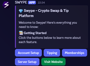 swypeswap's tweet photo. Our #Discord bot is scheduled to be launched in the first week of february.

Key features:
1⃣ Auto Role Management (ARM by SWYPE) - After payment your role will be automatically assigned and managed. When the subscribtion ends, your role will be removed.
2⃣ Auto Currency Swap (ACS by SWYPE) - The server owner can select their favourite currency to receive payments, members can pay their membership in any supported currency. Our system will swap it to the owners preferred currency. Diversify your payments with more options.
3⃣ Organised User Interface - Navigate through the commands without hassle. Set-up in minutes.
4⃣ Reliablity and Support
5⃣ 99%+ uptime - Our bot will be up 99%+ of the time and function as it is supposed to.
6⃣ Scheduled for growth - In the current state, SWYPE is scheduled to be working under extreme growth circumstances. We are prepared.

Still doubting us?
https://t.co/TOsZYrhcZo

That's our power, the power of #Swype 

#ComingSoon #Startup #crypto