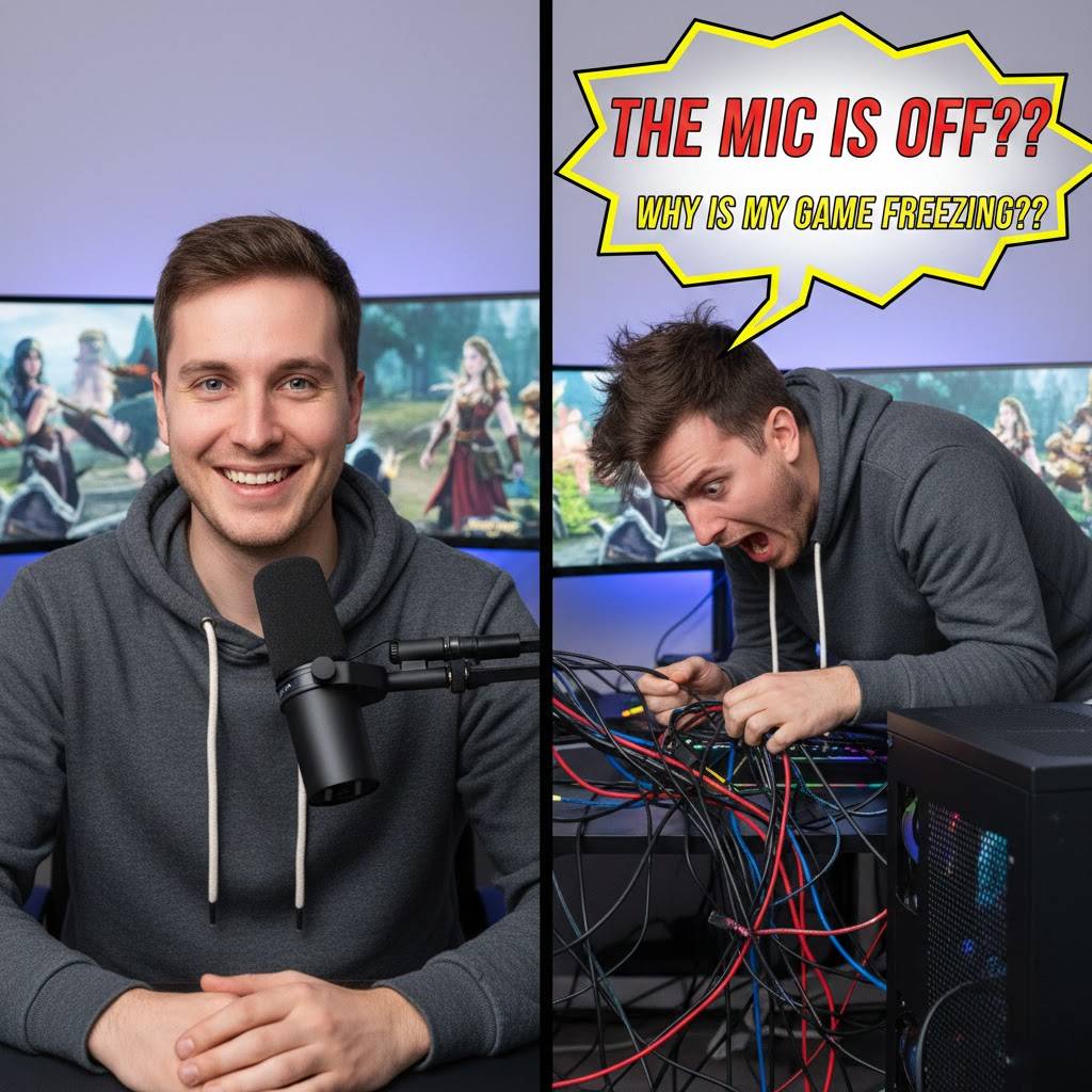 mmltechYT's tweet image. The face you make when you realize you just gave a 10 minute intro with your mic on mute. I'm fine. Everything is fine. 🫠 Tell me in the comments if you’ve joined the muted mic club before. We need a support group.
#streamerstruggles #streamerlife