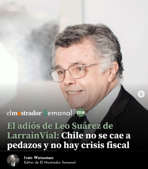 Radar_C_L's tweet photo. Chile no se cae a pedazos y en 2026 tendrá la casa fiscal en orden https://t.co/KDb7Yp7hcm
