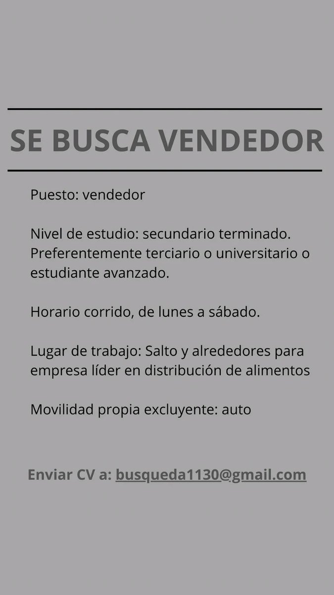 Búsqueda laboral