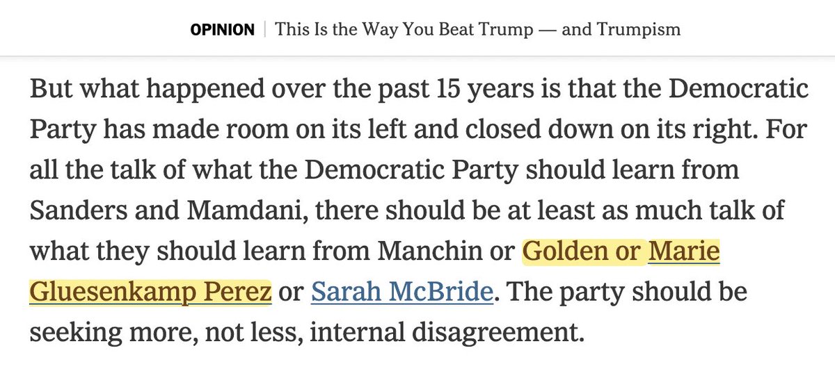 Two of Ezra Klein's favorite Democrats, who he believes should be just as influential as AOC and Mamdani within the party, just voted to increase ICE funding as they are kidnapping children, shooting mothers in the face, and killing and raping immigrants in concentration camps.
