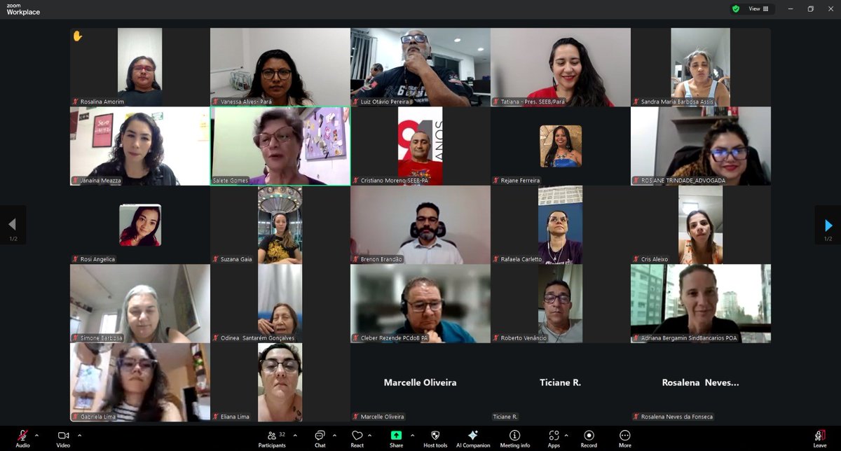 🚩 “Sindicato tem papel vital em acompanhar a aplicabilidade da lei de igualdade salarial”, afirma Janaína Meazza bit.ly/45Y4A9L