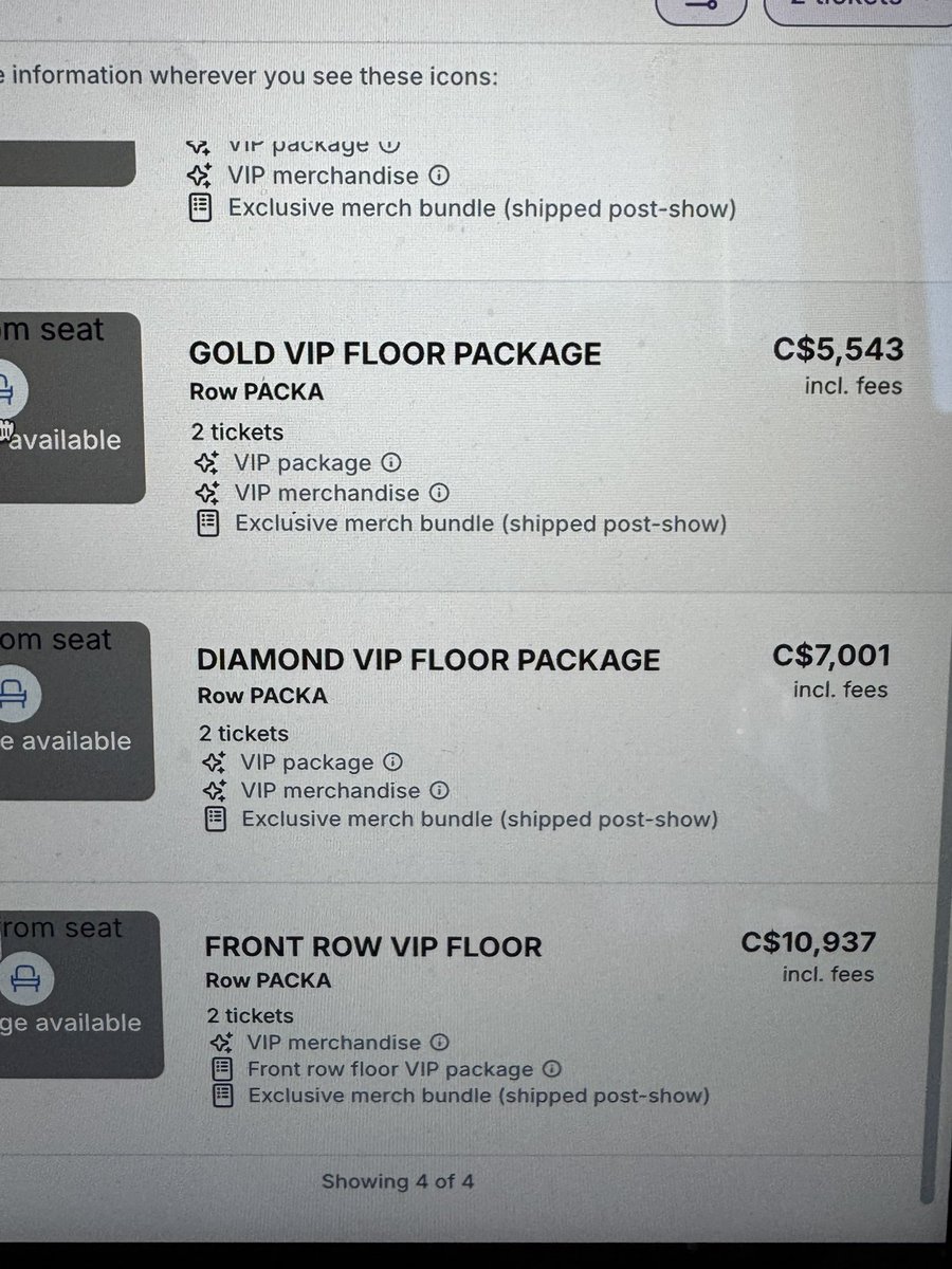 jinniebaby0T7's tweet image. Damn Toronto VIP Soundcheck tickets are already selling in StubHub FOR $10,937?!?! How evil 😭