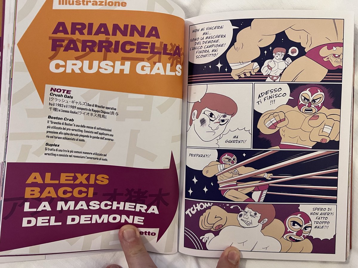 alexis_bacci's tweet image. #tribute to #inoki and #asuka #kairisane  #kabukiwarriors #fumetti #wwe #wwf