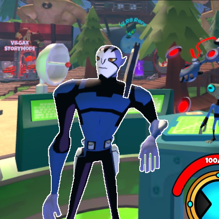 Rook has been added to the official Ben 10 Roblox Game!

He is an NPC advertising the upcoming Plumbers subscription, which will feature things like exclusive skins and bonuses