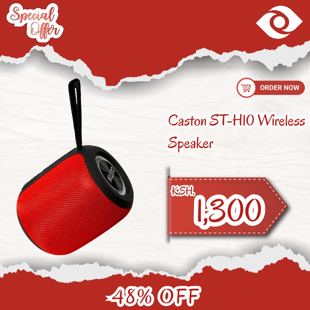 tastingtreetops's tweet photo. Weekend vibes just got louder. 🔥

Caston ST-H10 Wireless Speakers now 48% OFF.

Click the link in bio to buy.
#bluetoothspeaker #Oscars #wirelessspeaker #Oscars2026 #NYOTAInMeru https://t.co/fRJfKfiDZJ