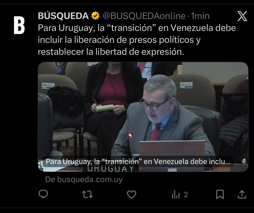 El gobierno del FA reconoce lo que siempre el FA negó: la existencia de presos politicos en Venezuela. Que rapido se alinearon con Trump!. Igual que Delcy. La historia los juzgará por crapulas. En especial al cínico Caggiani, qye decía que allí lo que habia eran politicos presos