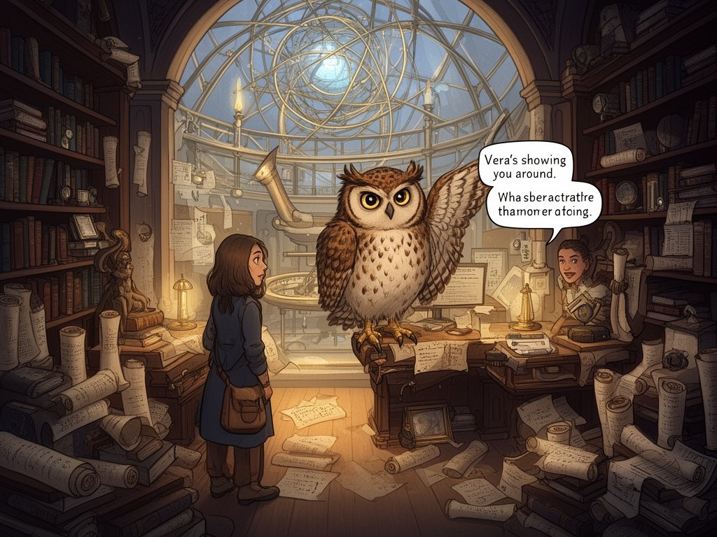 SamL3wis's tweet photo. Just visited Vera's Observatory &amp; Archive in @DataHaven_xyz ! Marveled at the endless shelves of knowledge under her wise and proud guidance. A true sanctuary for stories and stars. https://t.co/krGOgbLYLp
