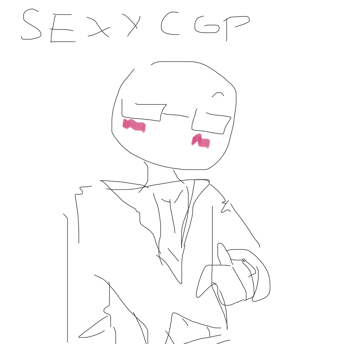 009window's tweet photo. late night bloos :-( so i drew a sammie and a cgp. It’s tiem to drink fhe pain away #sticktubertwt #cgpgrey #samonellaacademy https://t.co/5I4G8ETA1r