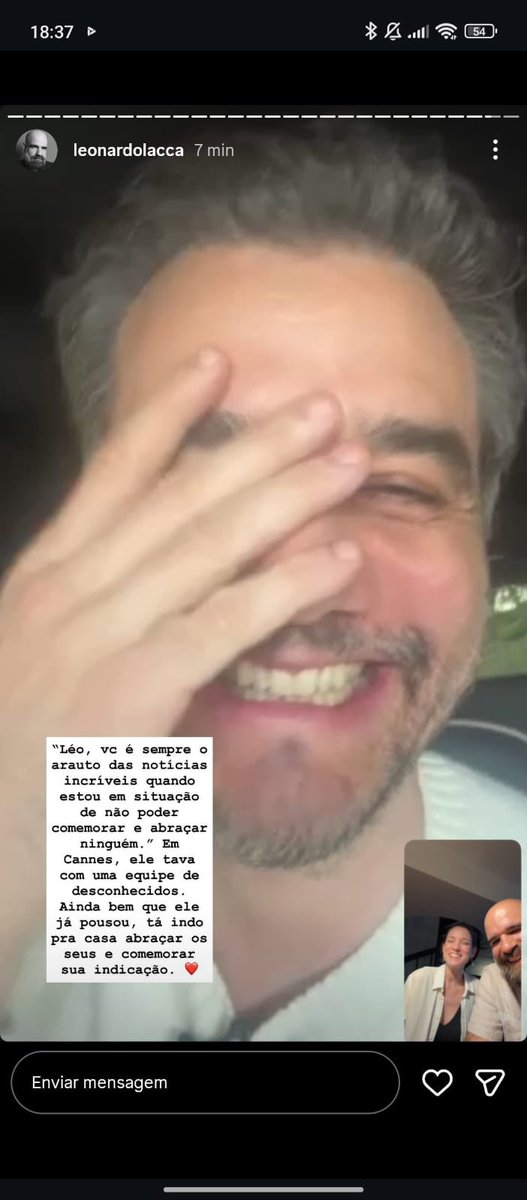 wascachorra's tweet image. a carinha dele sabendo que foi indicado, os olhinhos 🥺