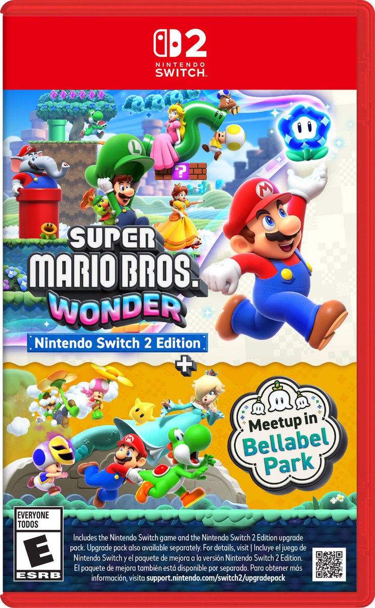 * BAIA BAIA... supongo que también iré por Super Mario Bros. Wonder (NS2), pero cuando encuentre una oferta de 2da mano :v.
* Había comprado la versión de NS (en una oferta salvaje que apareció), pero supongo que se la regalaré a uno de mis hermanitos :3.
