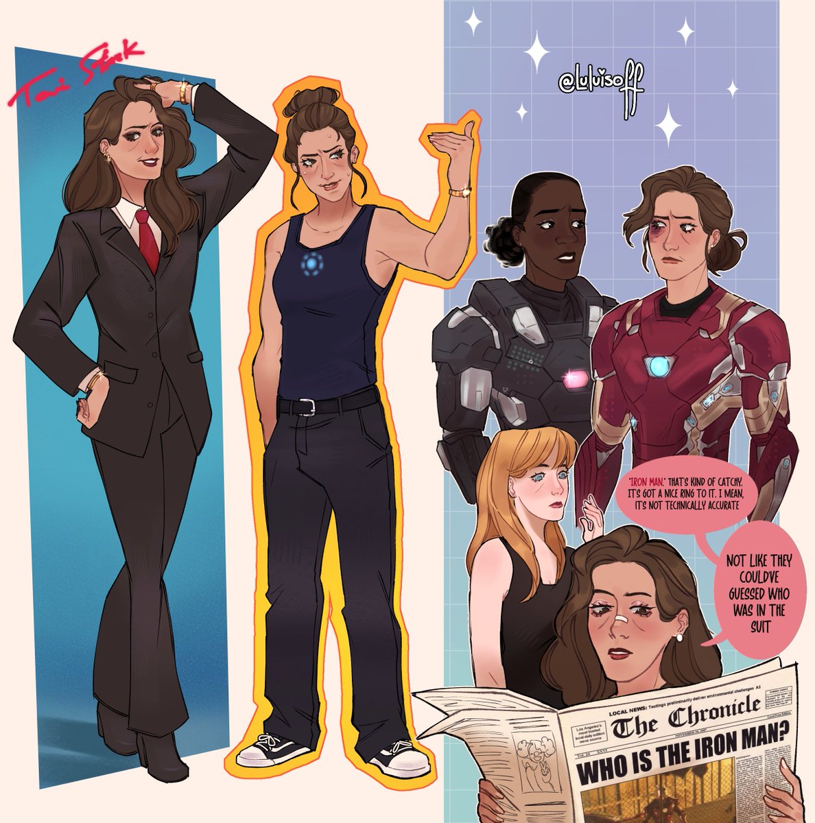 fem!tony stark ✨
| #ironman |