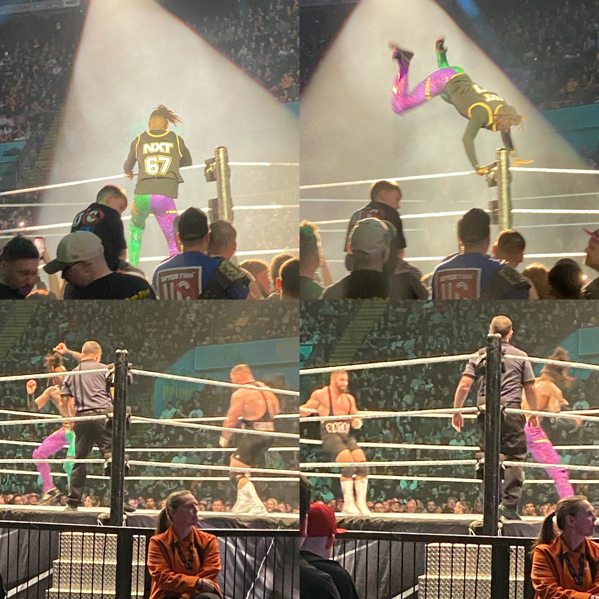 Georgie_84's tweet image. Match 5: Je’von Evans vs Bron Breakker

@WWEJeVonEvans @bronbreakkerwwe 

#wwenottingham #bronbreakker #jevonevans