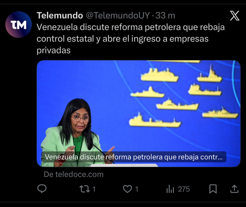 El chavismo abandona el Socialismo del siglo XX para abrazar el Trumpismo del siglo XXI.