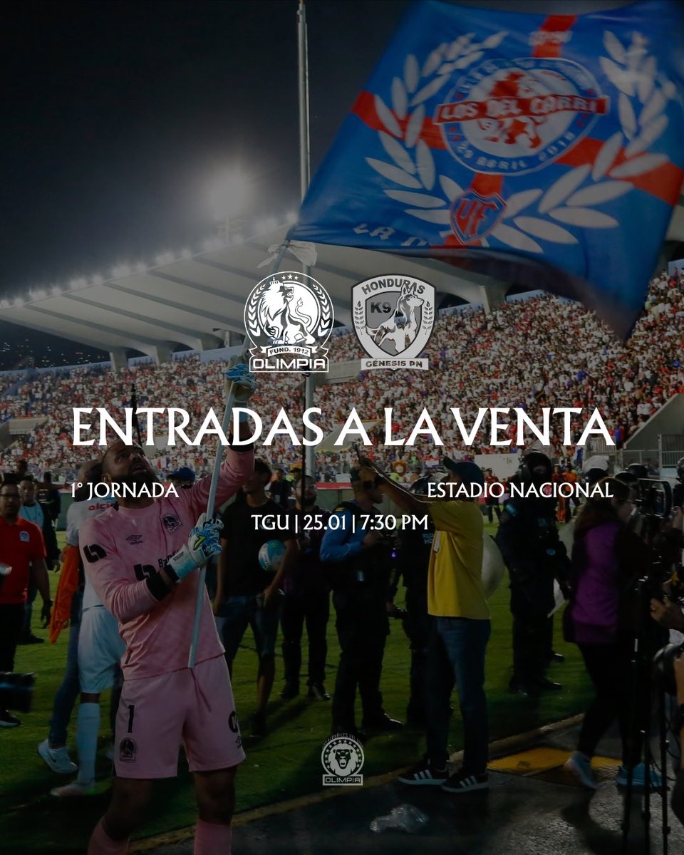 ladl_21's tweet photo. ¡BOLETERÍA YA DISPONIBLE EN DILO APP!🎟️✅
@cdolimpia regresa este domingo y ya anunció los precios de la boletería para alentar al más grande en casa.🦁

🚨 En conmemoración al día de la mujer hondureña, las leonas entrarán gratis a cualquier localidad con el boleto de su acompañante.👸🏻🇭🇳
🚨 5% de descuento al comprar las entradas con sus tarjetas Atlántida Olimpia y 10% de descuento al comprarlas con las tarjetas de crédito Olimpia.

#laagrupacióndelleón #boletería #diloapp #olimpia #ligabetcrishonduras