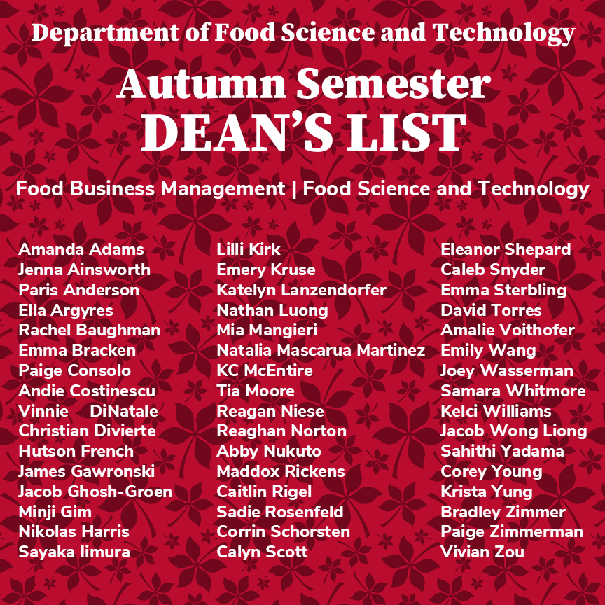 Ohio State Food Science tweet media