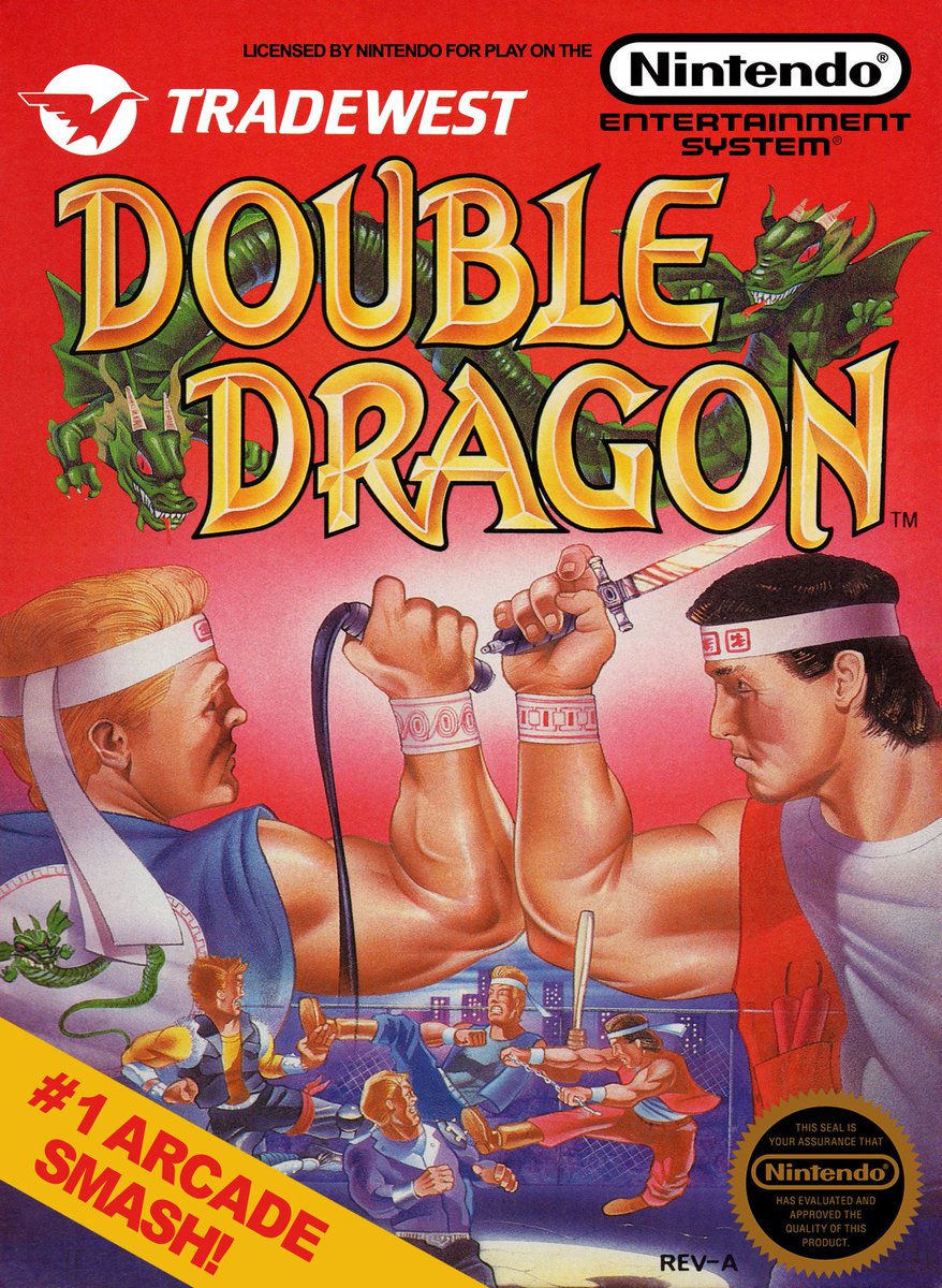 RetroMoviesDB's tweet image. Who else Loved Double Dragon?